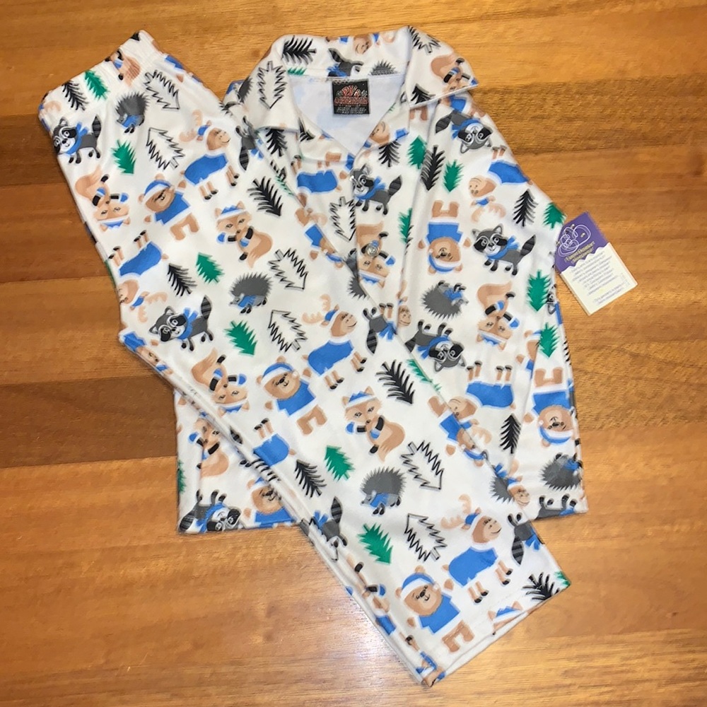 3T Fleece Christmas Pajamas